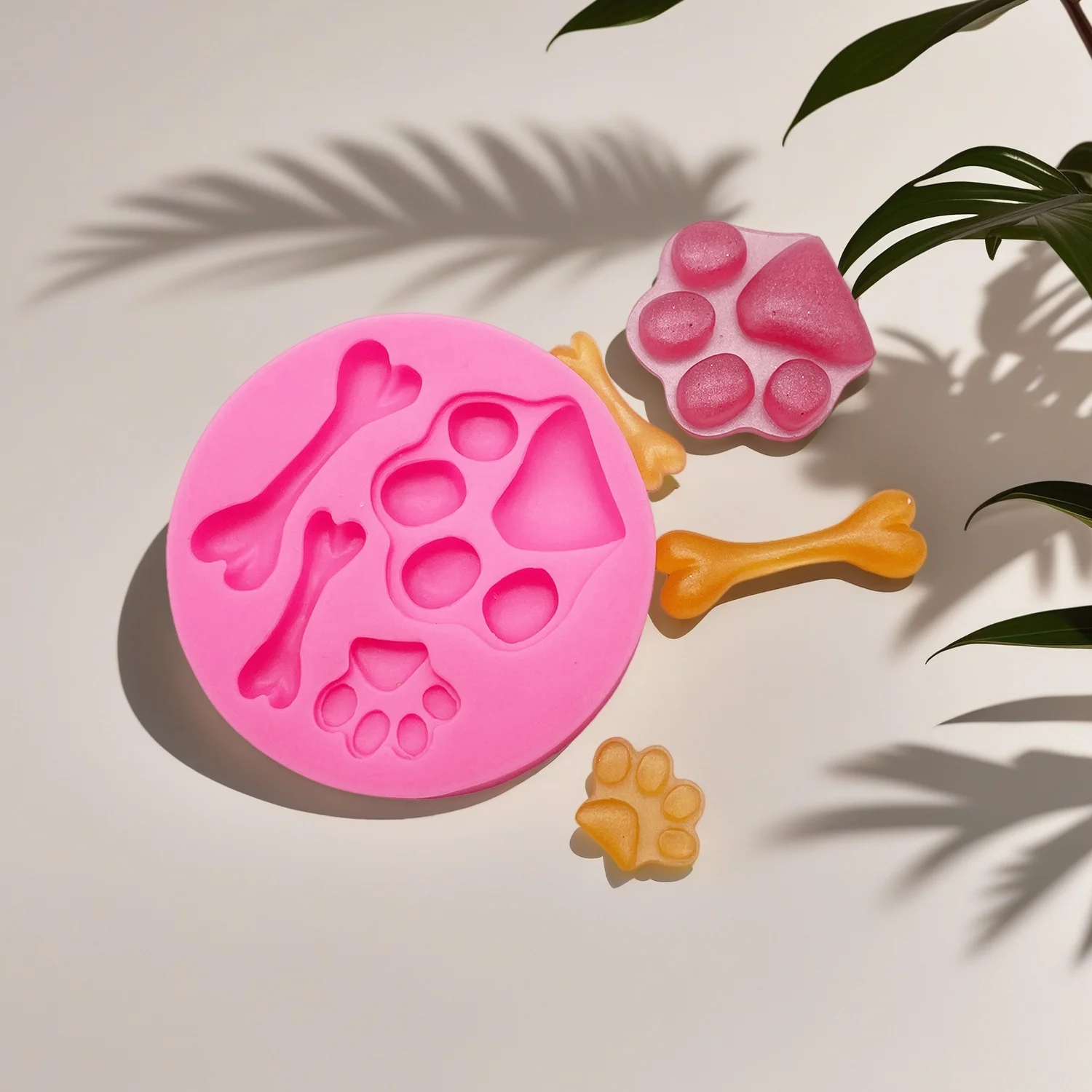 Halloween and Christmas Silicone Molds Cat Bear Dog Fondant Mould Chocolate Mould Party Birthday Cake Decorating Tool