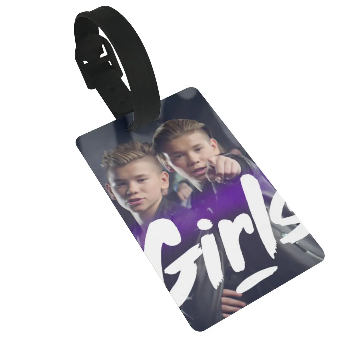 Marcus And Martinus Sweden Norway Eurovision Luggage Tags Suitcase Travel Baggage Boarding Tag Label Holder ID Name Address