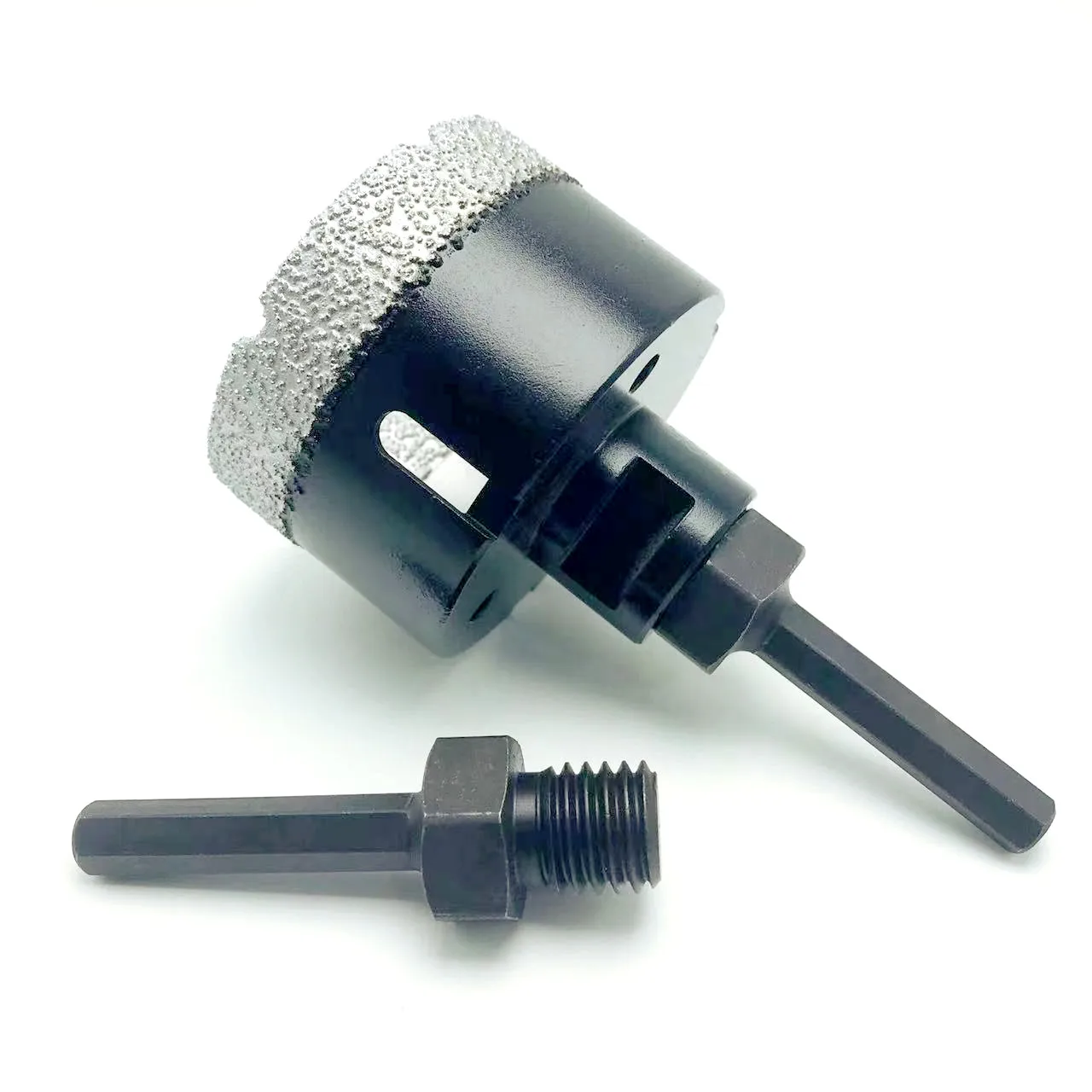 Sechskant-Adapter mit unterschiedlichem Gewinde für Diamantbohrer-Schärfgerät M14 SDS PLUS M14 auf M10 oder M14 auf 5/8-11 oder 5/8-11 auf M14 – Detail 12