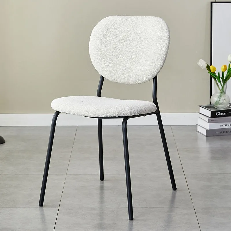 *&Modern Stylish Black Velvet Dining Chair with Light Metal Legs Direct Factory Sale for Home and Office Furniture