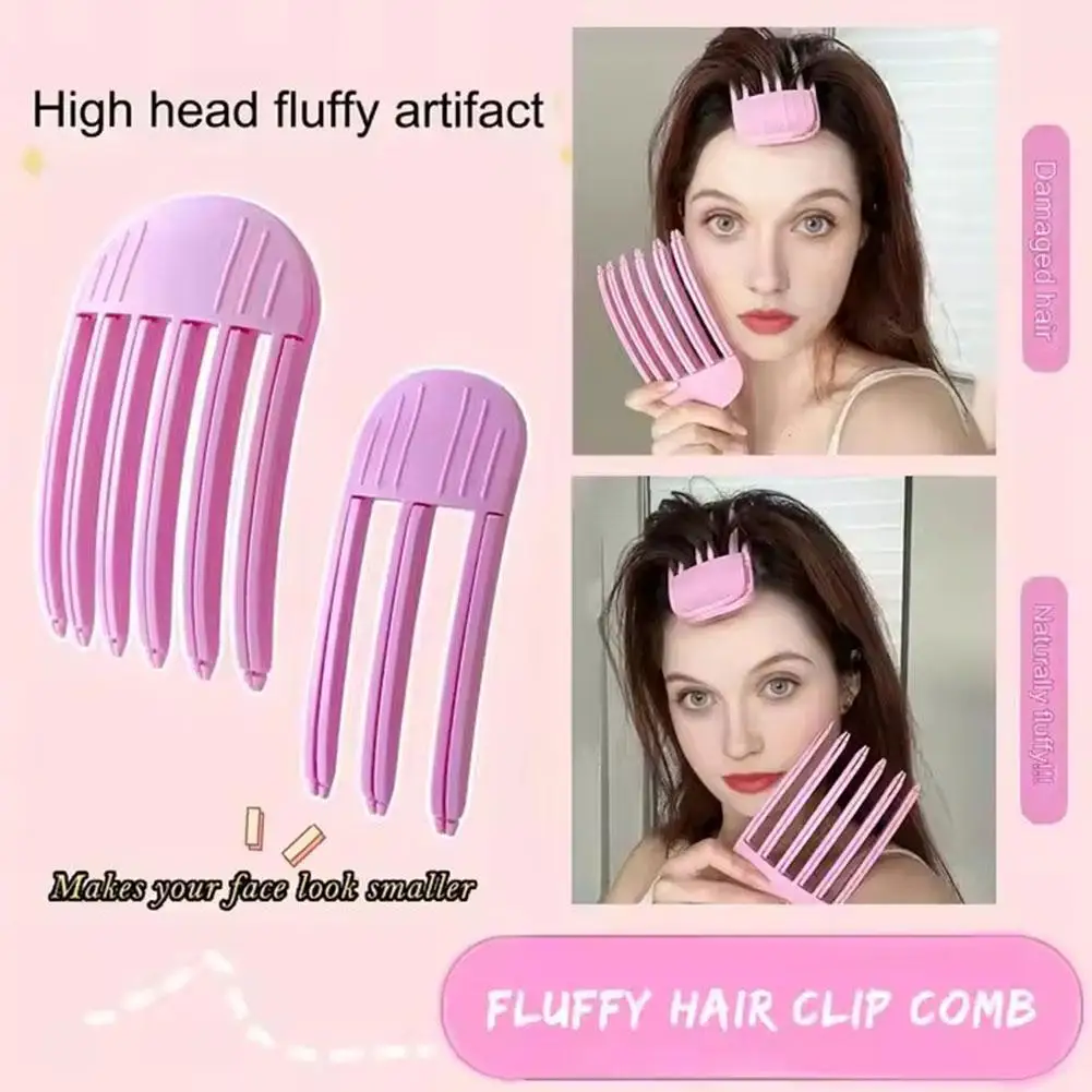 

Hair Clip Hair Styling High Cranial Top Wind Plastic Comb Hair Roots Natural Fluffy Lazy People No Trace Accessories