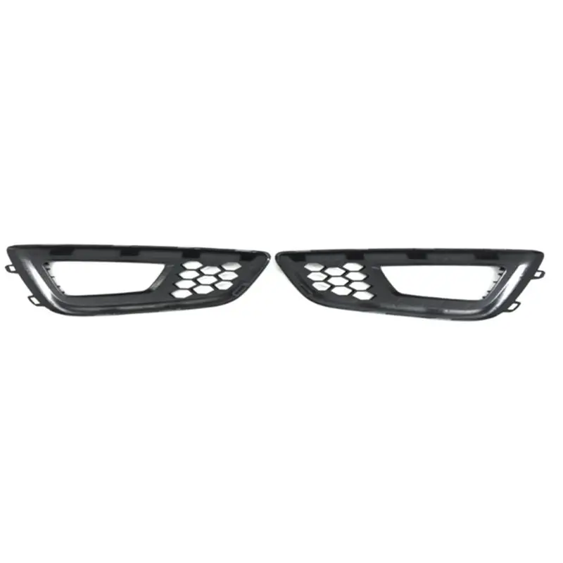 

1Pair Front Bumper Fog Light Cover Fog Light Bezel Trim Fog Lamp Grille For Ford Focus 2015-2017 15A299-AA 15A298-AA-A99D
