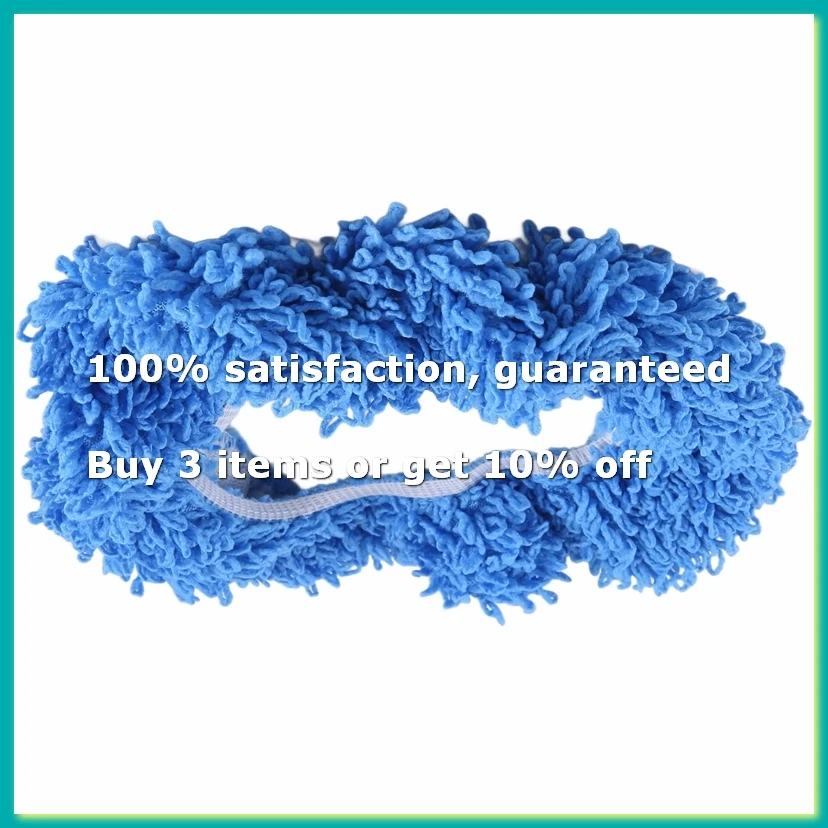 9Pack X(Disposable Mop,Washable Replacement Microfiber Pads Dust Push Mop Cloth for Dry and Wet Vacuum Cleaner,Blue)