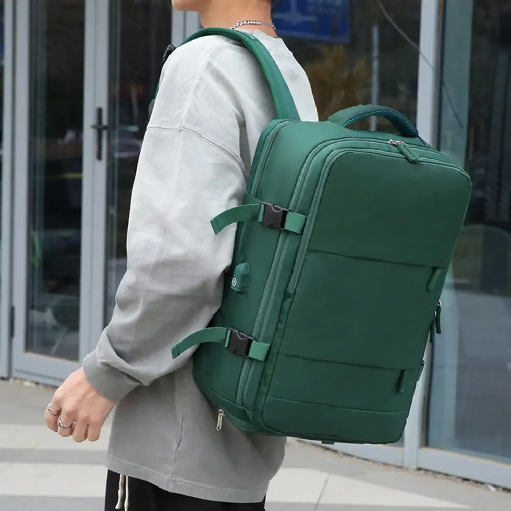 Handgepäck Rucksack erweiterbarer Reise rucksack Cabrio Aktentasche wasserfester Laptop Rucksack für Männer Frauen große Kapazität