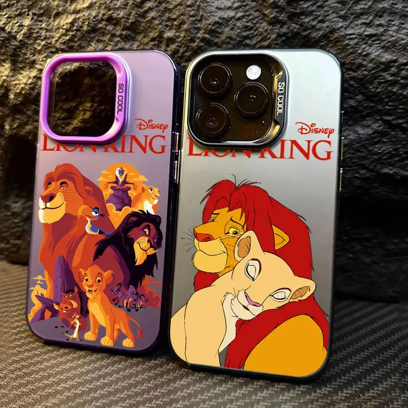 

Simba Nala The Lion King Disney Phone Case For iPhone 11 12 13 14 15 16 17 Pro Max 16e 17E 17 Air Plus 13 Mini Fundas Back Cover