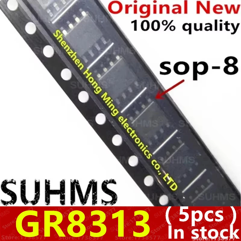 (5piece) 100% New GR8313 GR8313KG sop-8 Chipset
