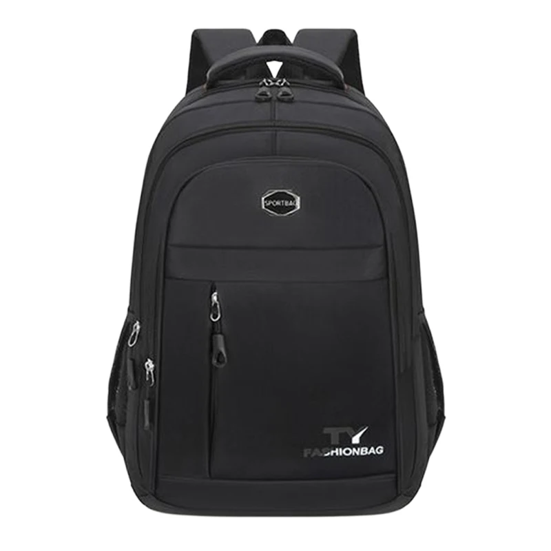 NONE Doppelschulter-Rucksack für Herren und Damen – einfarbig – Geschäftsreisen, Geschäftsreisen, Pendeln, Freizeitgebrauch 6
