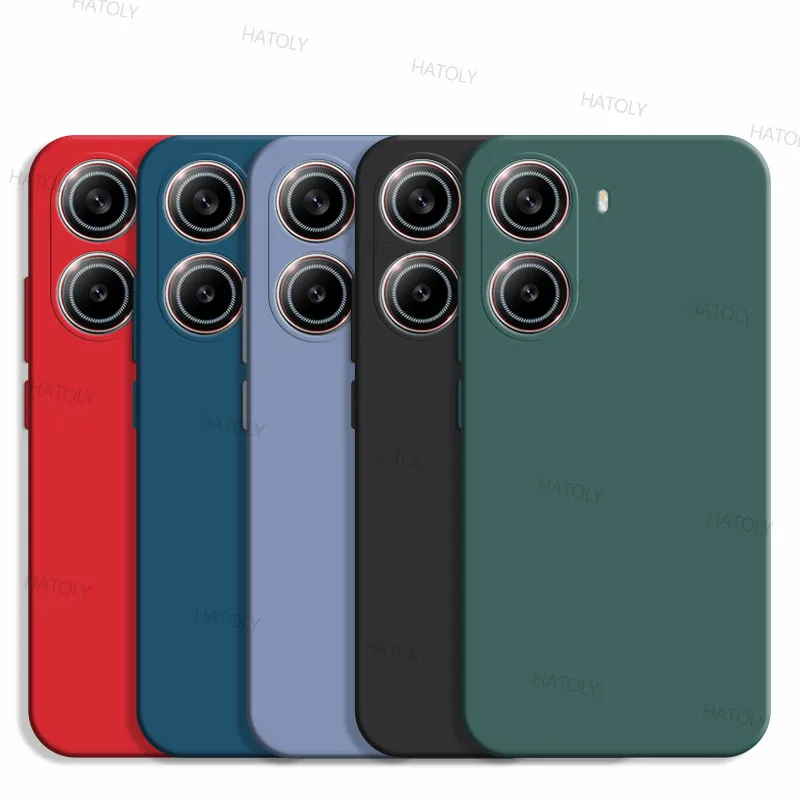 For Xiaomi POCO X7 Pro Case Xiaomi POCO X7 Pro Cover Shockproof Liquid Silicone TPU Protecctive Phone Cover Xiaomi POCO X7 Pro