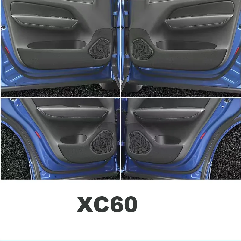 car sticker for volvo s60 v60 xc90 s90 v90 xc40 xc60 door anti-kick pad interior four-door protective accessories car stickers