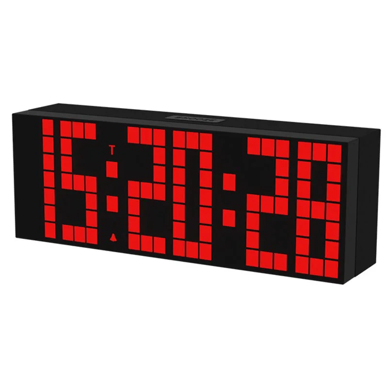 Nordic Simple Table Watch Desk Clock Children Creative LED Clocks Desktop Simple LED Date and Temperature Display Alarm Clock