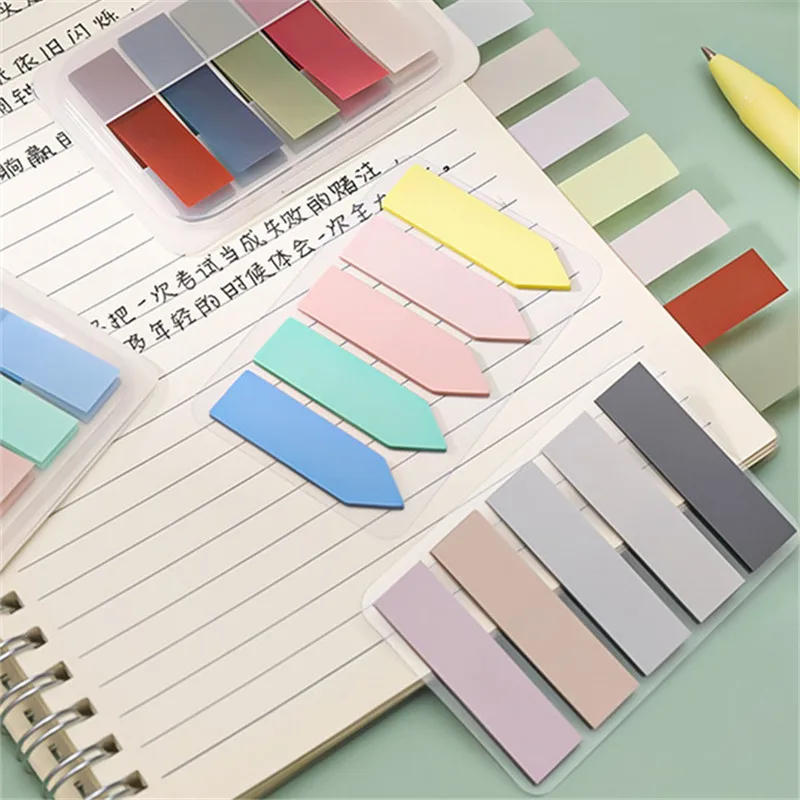 New Color 21 Types of Self Adhesive Memo Pad Sticky Notes Bookmark Point It Marker Memo Sticker Paper Office School Supplies