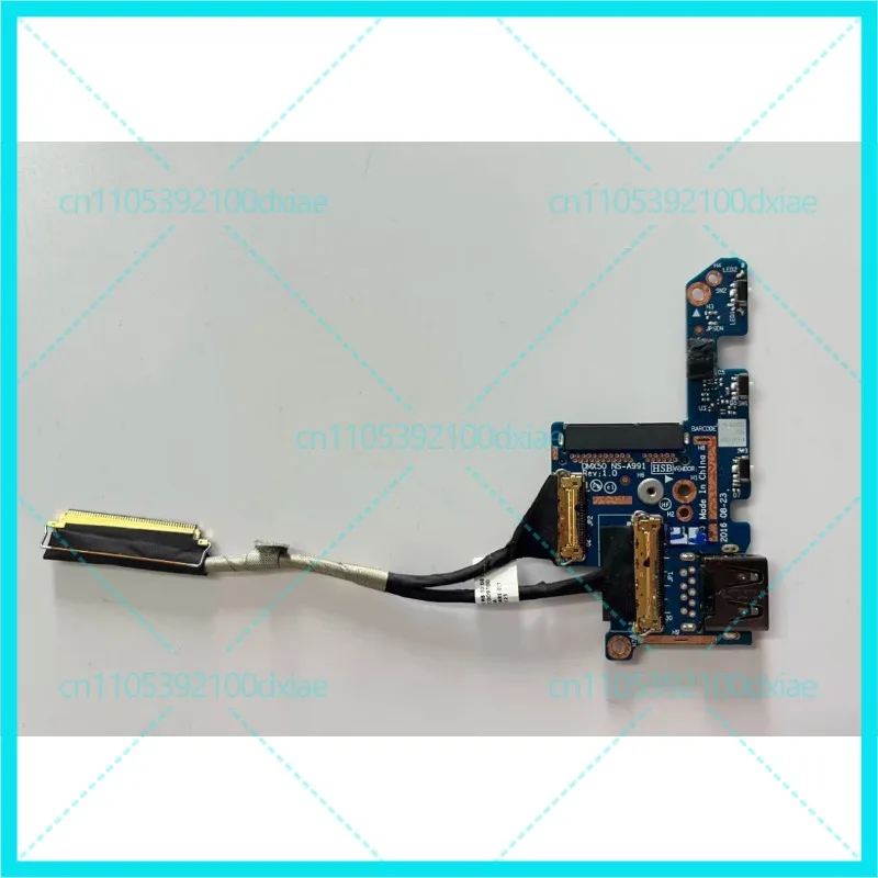 For Lenovo MIIX 720-12IKB switch board USB small board adapter board connection NS-A991 5C50M65438