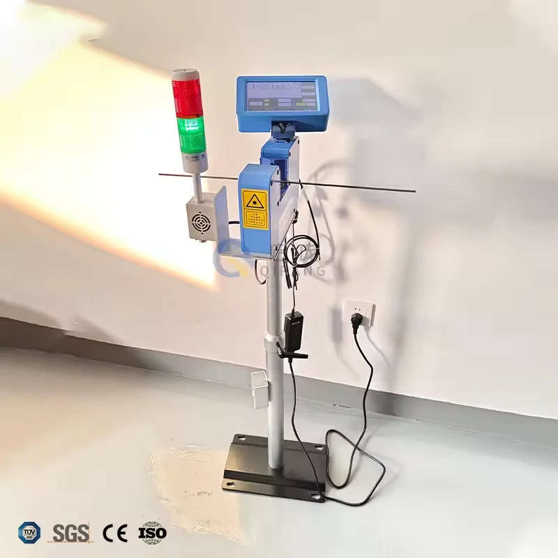 QP-3025MM 고속 레이저 직경 게이지 단상 0.1-25mm 디지털 측정 레이저 파이프 직경 측정 도구