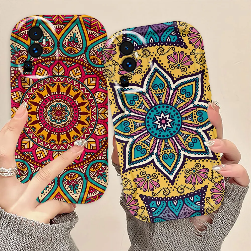 Art Mandala Chakra Yoga  Phone Case Cover For OPPO FindX3lite RENO 12 12F 11 11F 8 8T 7 7Z 6 5 5F 4 LITE PRO 5G