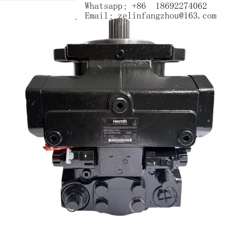 A4VG28 40 56 90 125 180 250 Axial Piston Variable Pump Closed Circuit 400 Bar SAE 3/4 Port Heavy Duty Pro