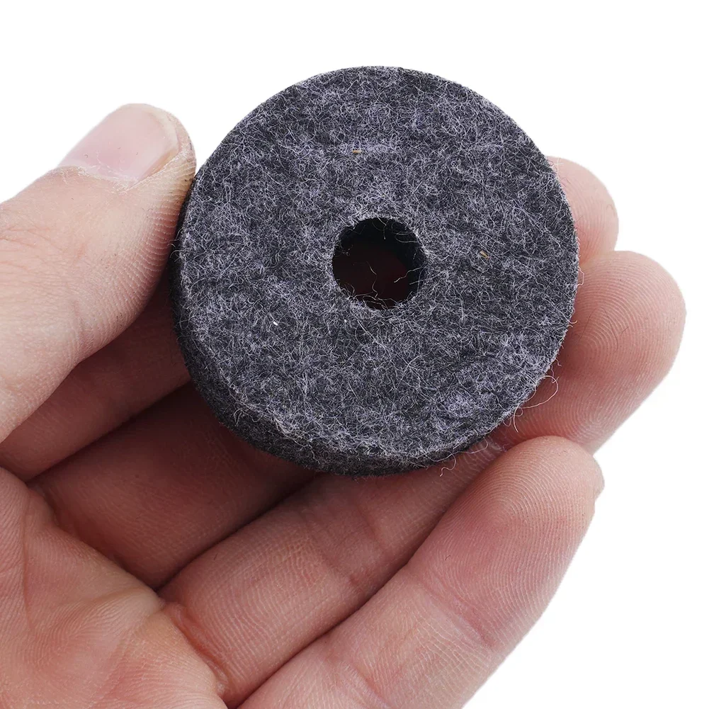 

Durable High Quality Hot Sale Useful Brand New Cymbal Felt Washer Crash Cymbals Clutch Drum Gray/black Round Shape