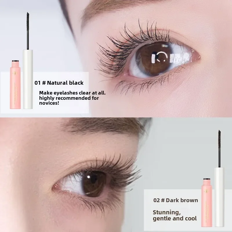 3D มาสคาร่ายาวสีดํา Lash Eyelash EXTENSION Eye Lashes แปรงแต่งหน้าความงามยาวนาน GOLD มาสคาร่าสี