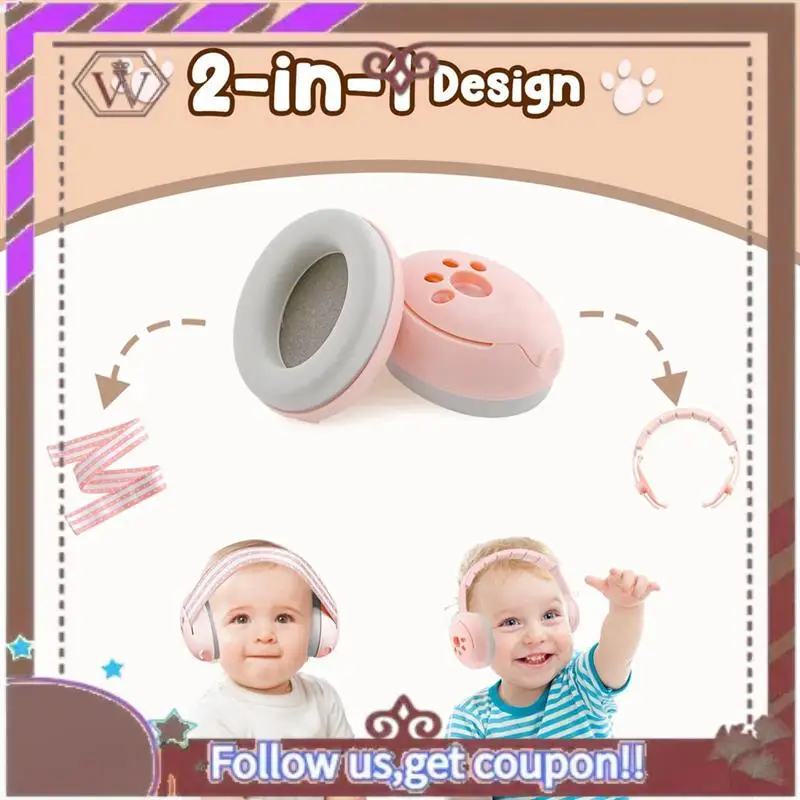 Latest Noise-Reducing Headphones Suitable For Babies, Used To Protect Hearing And Improve Sleep.