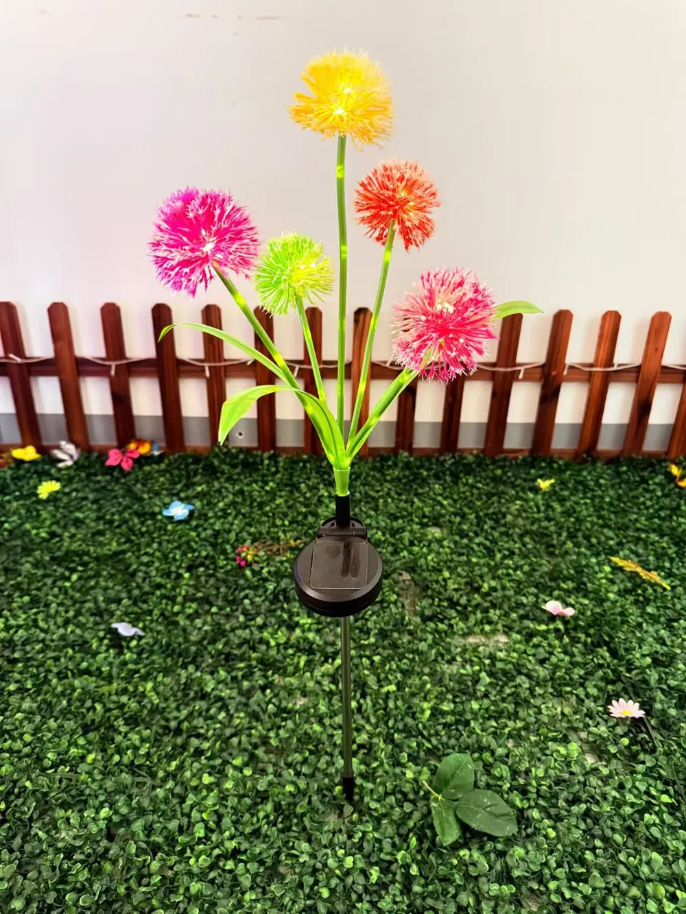 5 رئيس زهرة أضواء أضواء الحديقة الشمسية مصابيح لساحة مقاوم للماء في الهواء الطلق مسار أضواء عيد الميلاد الحديقة الفناء الخلفي ديكور 610