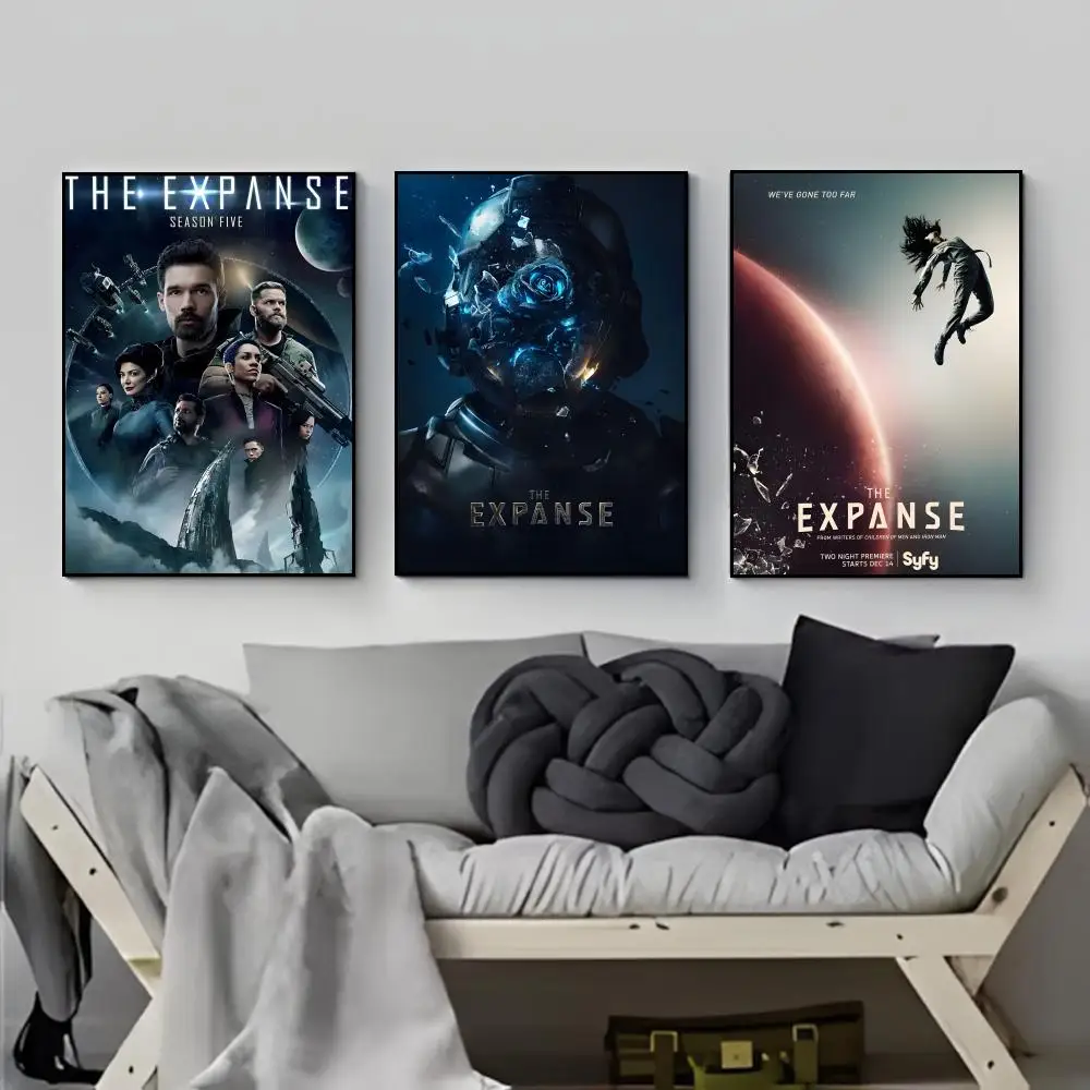 Hard Sci-fi Space Opera T-The E-Expanse Poster Poster HD  Waterproof Wall Sticker Bar Living Room Decor Gift