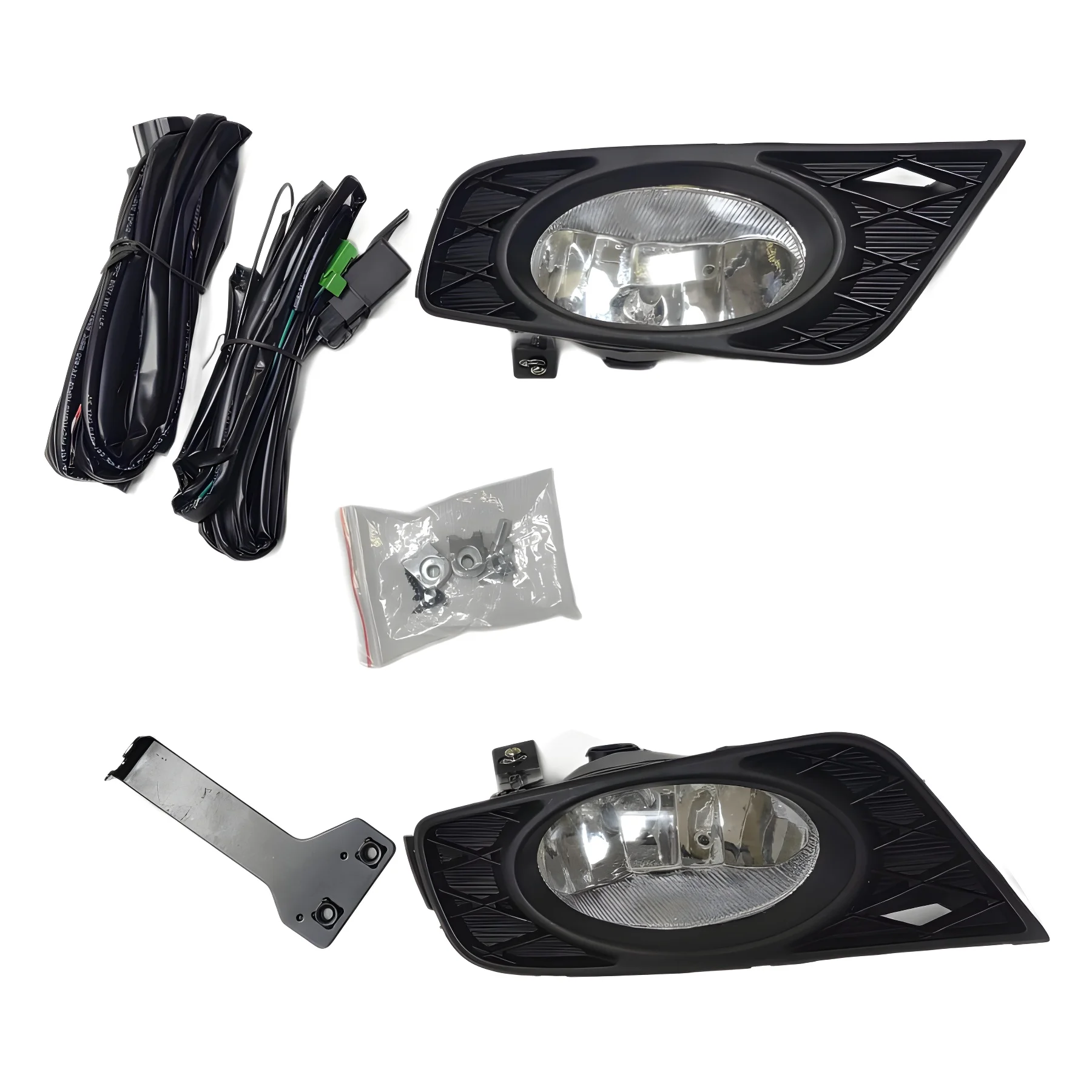 1 Set Car Front Bumper Fog Light For Honda Odyssey 2008 2009 2010 Fog Lamp Assembly With Bulb 502027