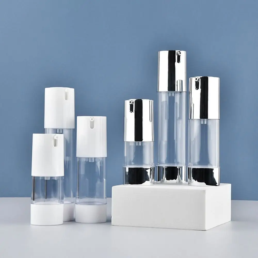 

Cream Women Sub-Bottling Cream Dispenser Liquid Foundation Bottle Vacuum Lotion Bottle Airless Pump Bottles Cosmetic Container