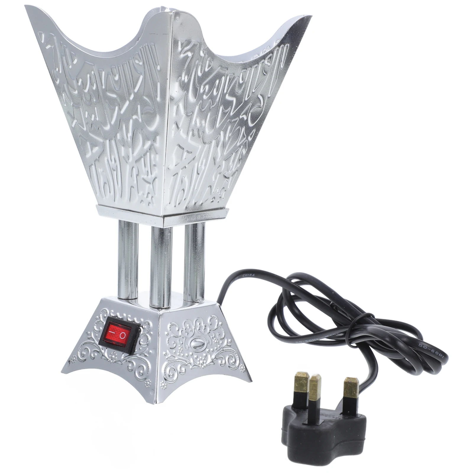 

Electric Incense Burner Arabian Style Vintage Desktop Decorative Censer Aroma Therapy Home Office Yoga Room Gift