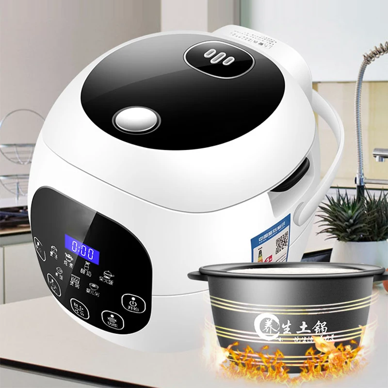 

1.8L Home Mini Rice Cooker Intelligent L Small Ceramic Liner Rice Cooker Multi-function Genuine 1-2-3 People Household L Liter E