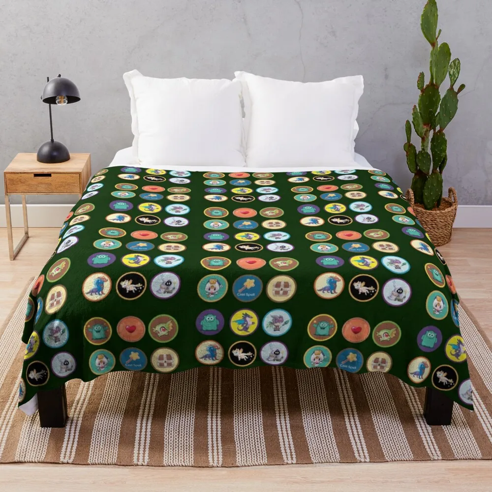 

Prodigy Math Game Essential Throw Blanket Blankets For Bed Blankets For Baby cosplay anime Blankets