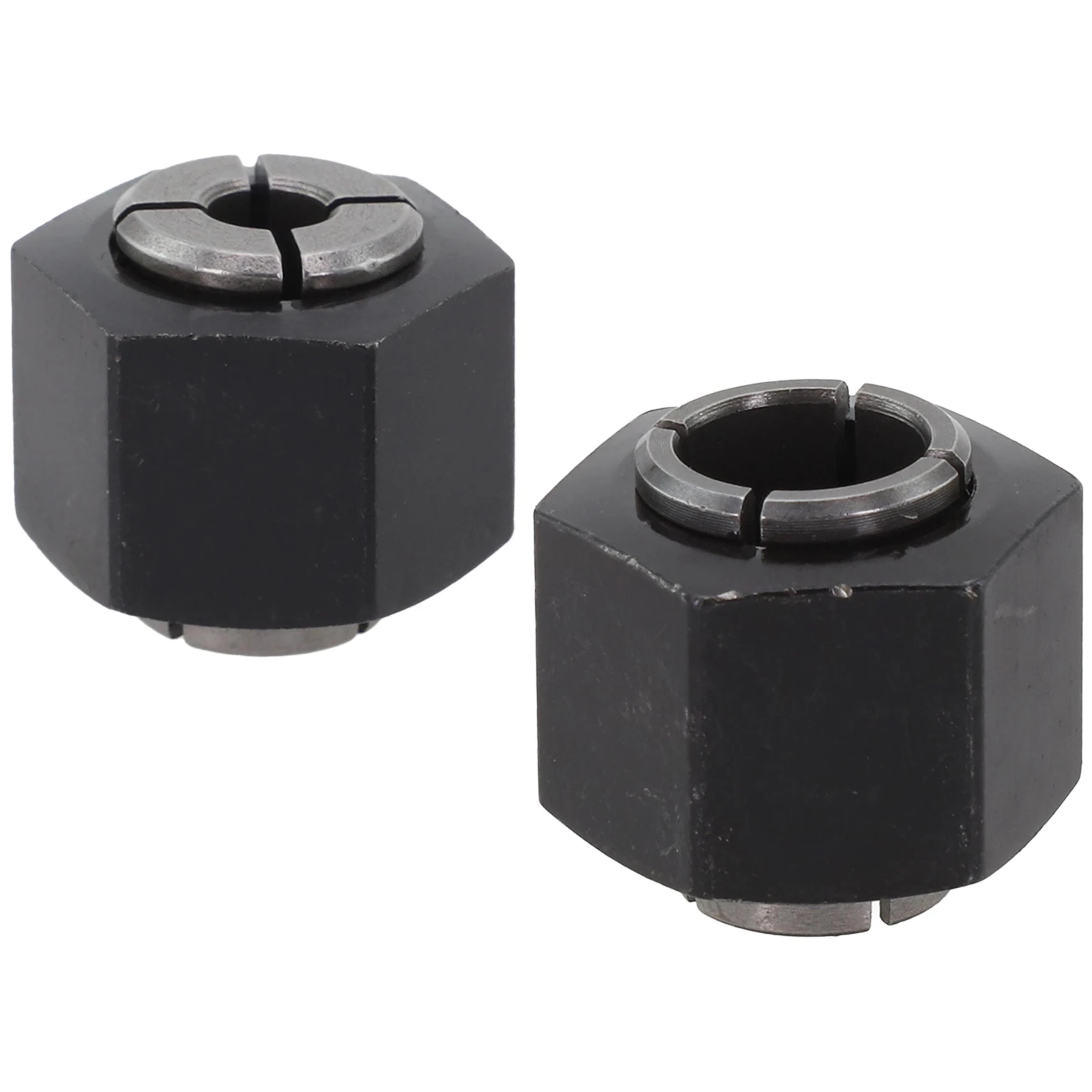 For 2610906283 Router Collet 2PCS 12mm Router Collet Compatible With DW618 Easy To Install Metal Material Router Accessories