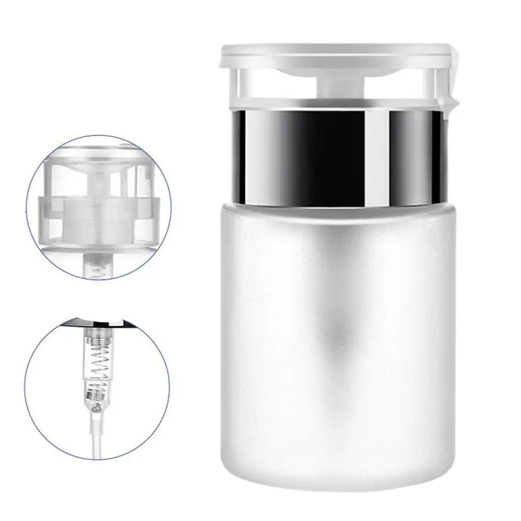 

Empty Remover Pump Dispensers Storage Bottle for Nail Polish 50ml