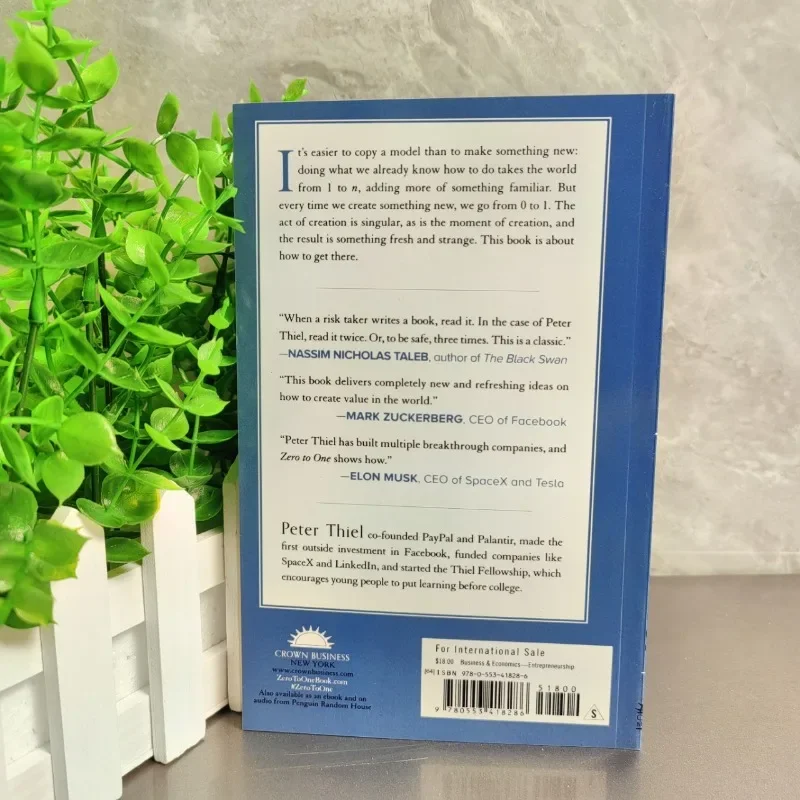 Zero To One di Peter Thiel con Blake Masters Notes su Startups Come costruire il futuro Incoraggia libri Livros