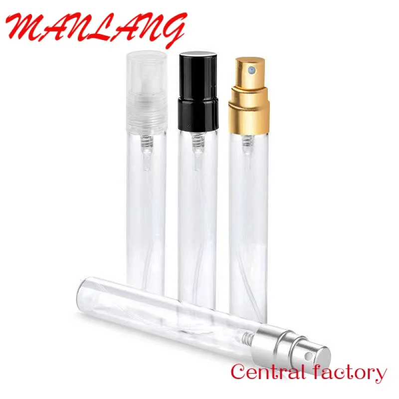 

Custom Fancy Luxury Round 2ml 3ml 5ml 10ml Mini Empty Spray Bottle Glass Perfume Sample Atomizer tester Oil Packaging