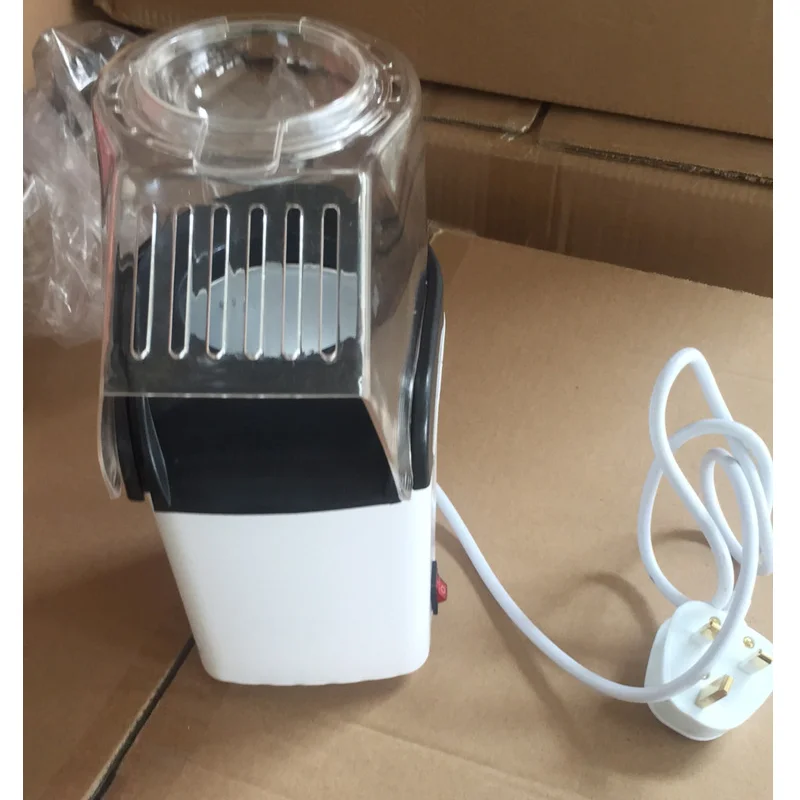 เครื่องทำข้าวโพดคั่วขนาดเล็ก110V/220V เครื่องทำป๊อปคอร์นอัตโนมัติไฟฟ้าเครื่องใช้ในบ้านที่เด็กชื่นชอบ