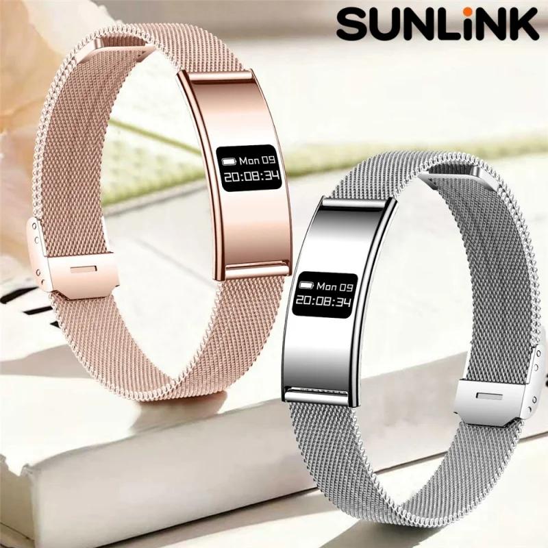

1pc Smart Bracelet Ultra-thin Call Reminder Pedometer Health Sleep Monitoring wristband Fashion Band for Men Women