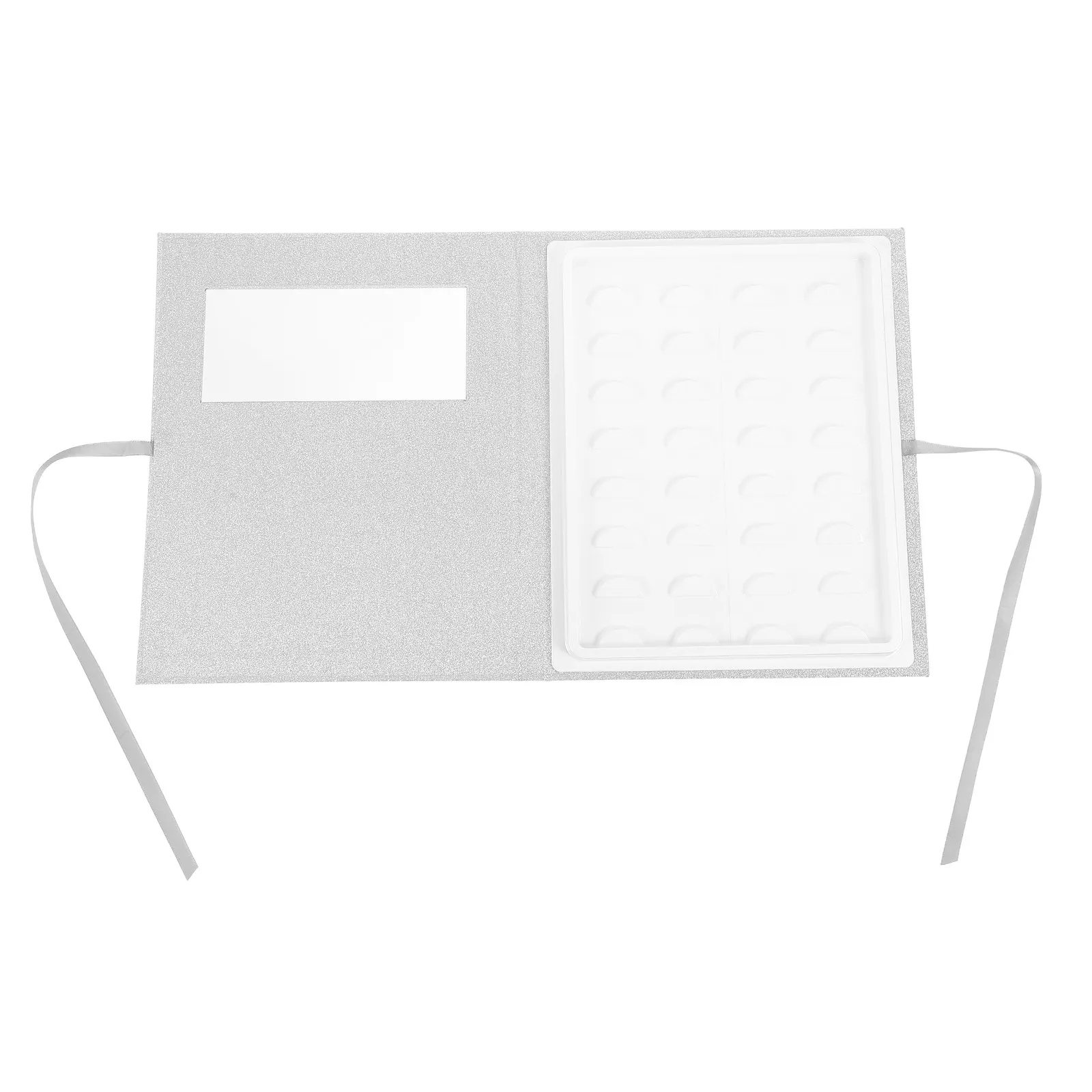 1Pcs Eyelash Storage Case Durable Paper Fake Eyelash Box Lightweight Portable False Lash Organizer Lash Storage Case