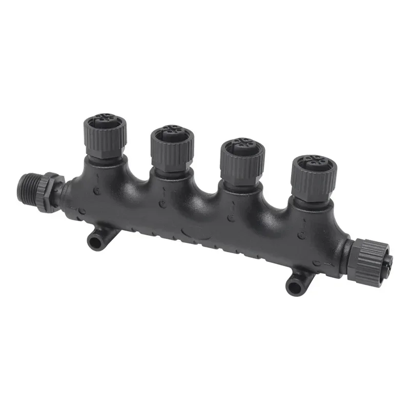 NMEA2000 5-pins 3 4 5 6 7 8 schepenconnector buiten waterdicht poort IP68 3-weg T-type maritieme jachtconnector voor gebruik 4A 250V stekker