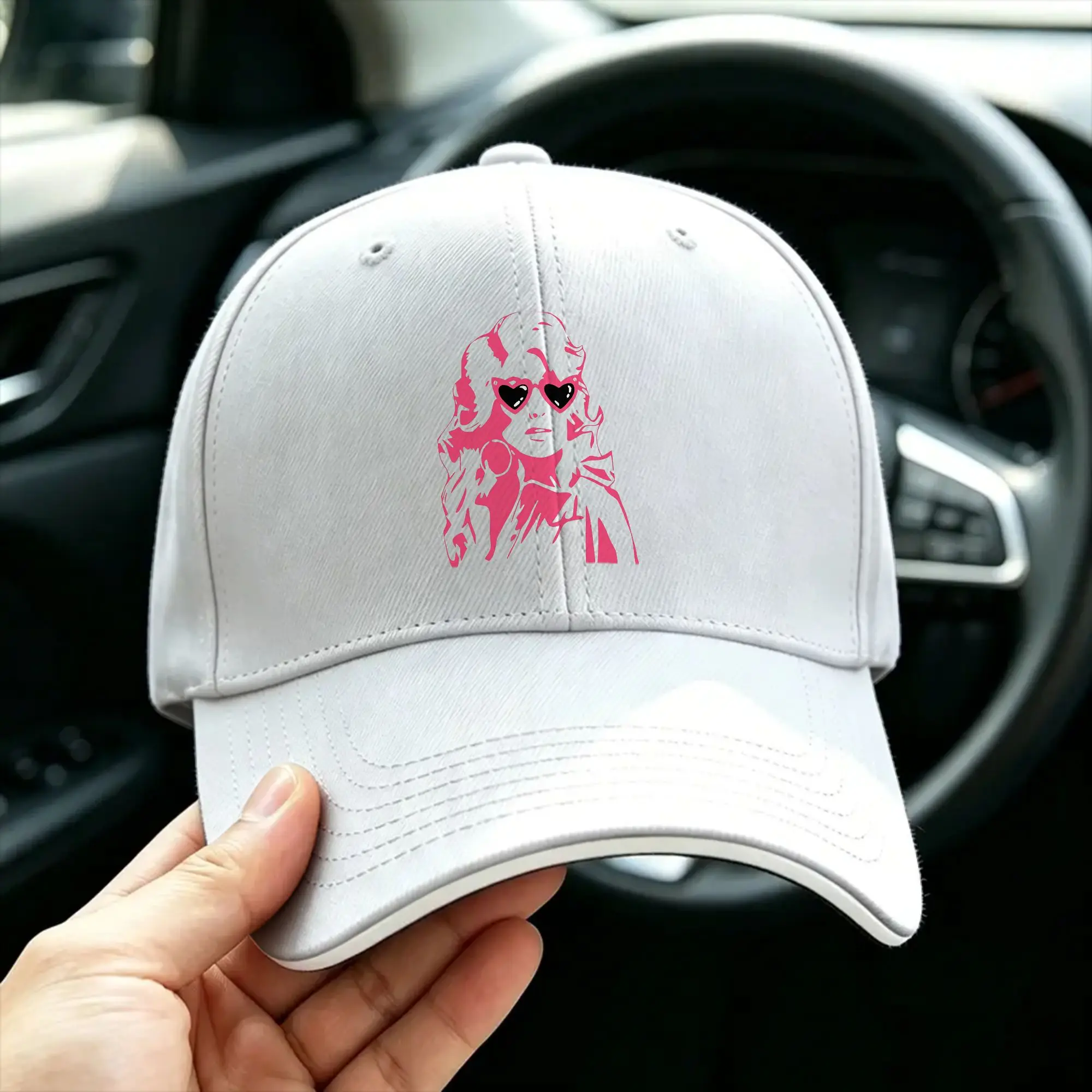 Singer Dolly Parton Sun Baseball Cap Spring Men Women  Design Trucker Hat Breathable Fashion Outdoor Sports Baseball Caps