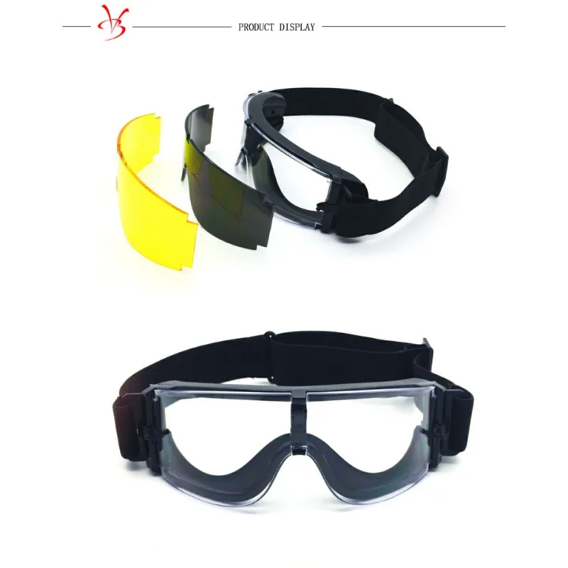 gafas-deportivas-para-exteriores-x800-con-3-lentes-intercambiables-y-correa-elastica-ajustable-para-paintball-entrenamiento-cs-y-ciclismo
