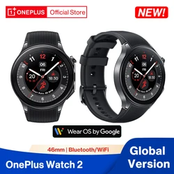 OnePlus-Smart Watch 2 Versão Global, Display AMOLED, Google Wear, OS 4, Freqüência Dupla, GPS, NFC, Novo, 2GB de RAM, 32GB ROM, 1,43