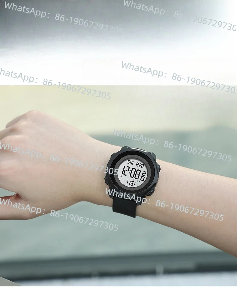 

Водонепроницаемые электронные часы для мальчиков, учащихся средних и старшеклассников, многофункциональные молодежные спортивные измерения температуры