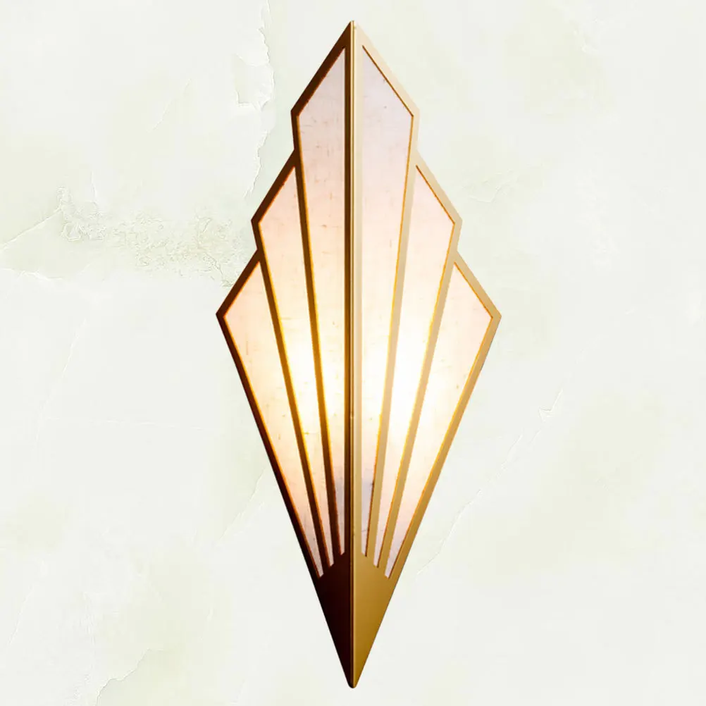 

Wall Led Lamp Golden Warm Light 110-220V Bedroom Stair Pathway Light Home Bedside Lamp Eco-Friendly