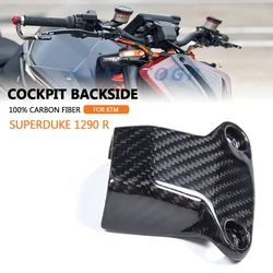For KTM 1290 Super Duke R Superduke 1290 2020 2021 2022 2023 100% Carbon Fiber Cockpit Backside Fairing Motorcycle Accessories