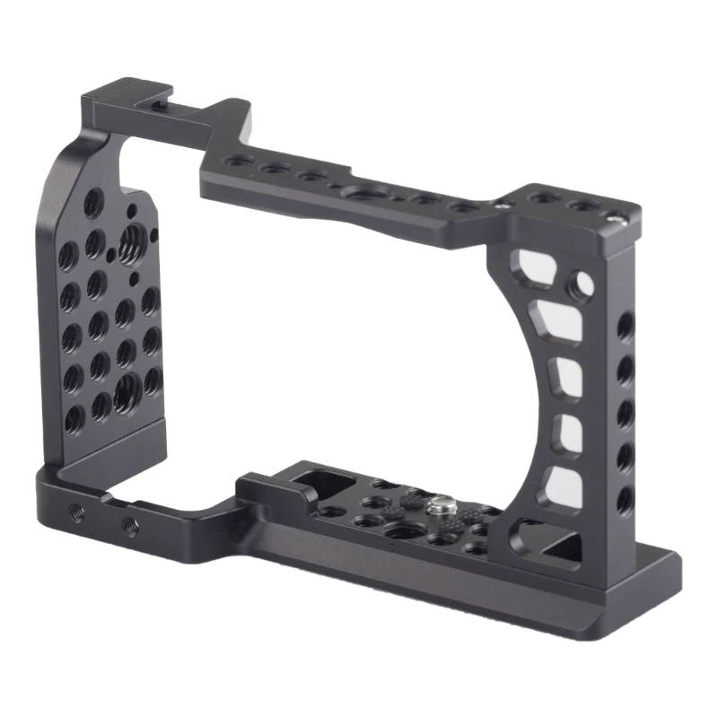 Camera Cage Rig For A6400 A6300 A6100 DSLR Camera Aluminum Frame for Video Film Movie Making Stabilizer Mount