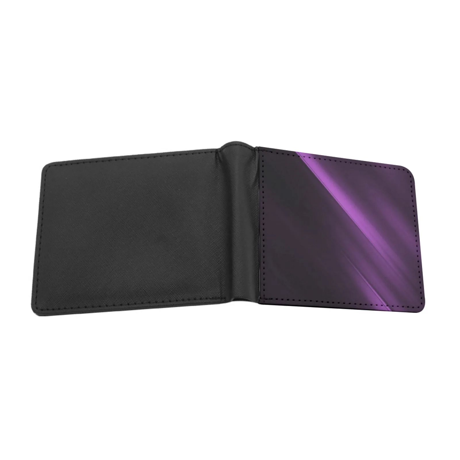 Iphone 14 Deep Purple With Magsafe New Men's Wallet Short Fashion Pu Leather Wallet Multi Card Wallet 14 Case 14 Case With