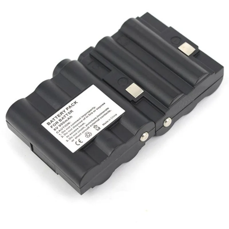 High Quality TM-MD002 6V 900mAh Walkie Talkie Batteries for Midland GXT400 Replace Rechargeable Lithium-ion Battery