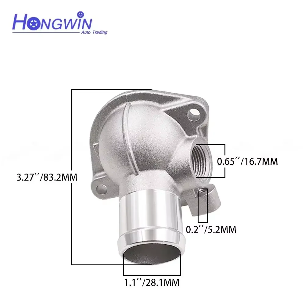 1SET 19320-P30-J00 Thermostat Housing Cover Water Outlet 19320-P30-000 For HONDA CR-V Civic del Sol Acura Integra 19320P30J00 - Image 4