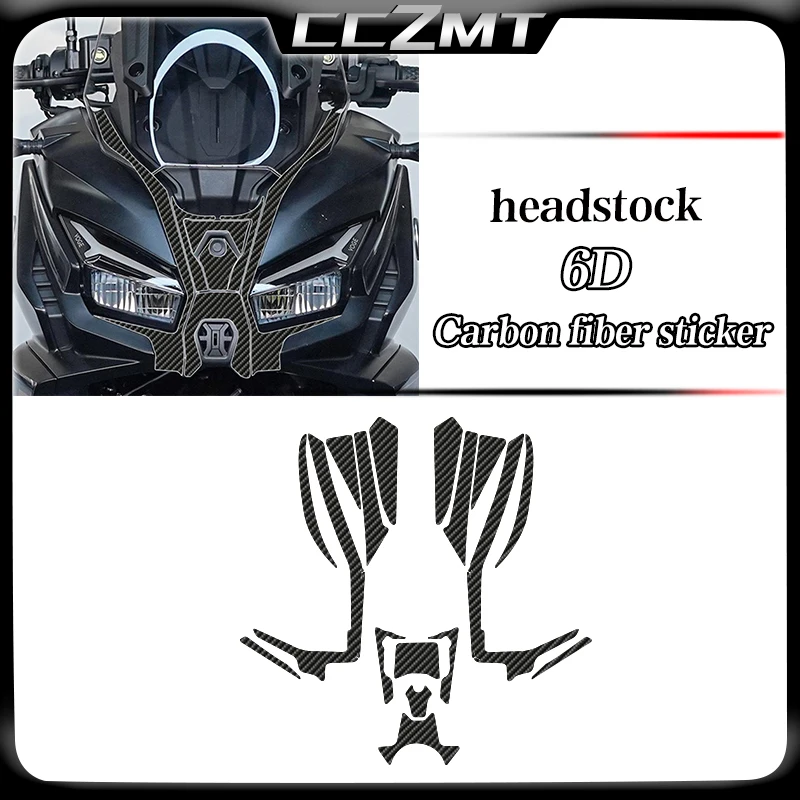 For Loncin VOGE SR150S SR 150S sr150s 2025 6D Carbon fiber protective sticker fuel tank sticker protective film accessories