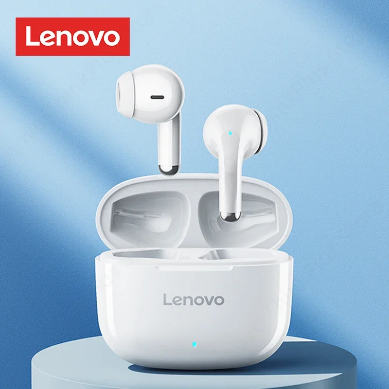 5ชิ้น Lenovo LP40 Pro 100% หูฟัง lp40pro TWS ของแท้หูฟังบลูทูธไร้สาย5.3หูฟังลดเสียงรบกวนสำหรับเล่นกีฬาควบคุมแบบสัมผัส