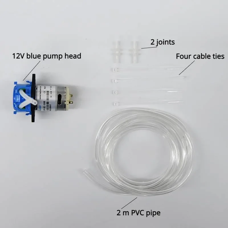 Mały Mini perystaltyczny DC 12V mikro pompa zastrzykowa pompa cieczy odwracalny pomiar laboratoryjny w akwarium